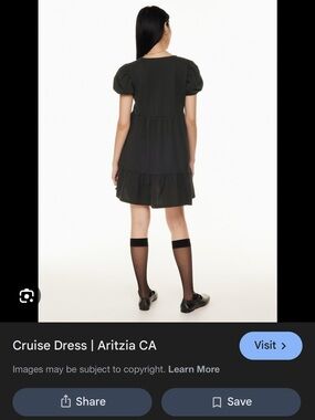 Sunday Best Black Mini Dress with Puff Sleeves